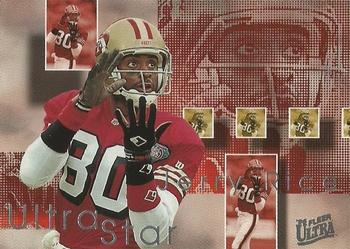 Jerry Rice San Francisco 49ers 1995 Ultra Fleer NFL Ultra Stars #6
